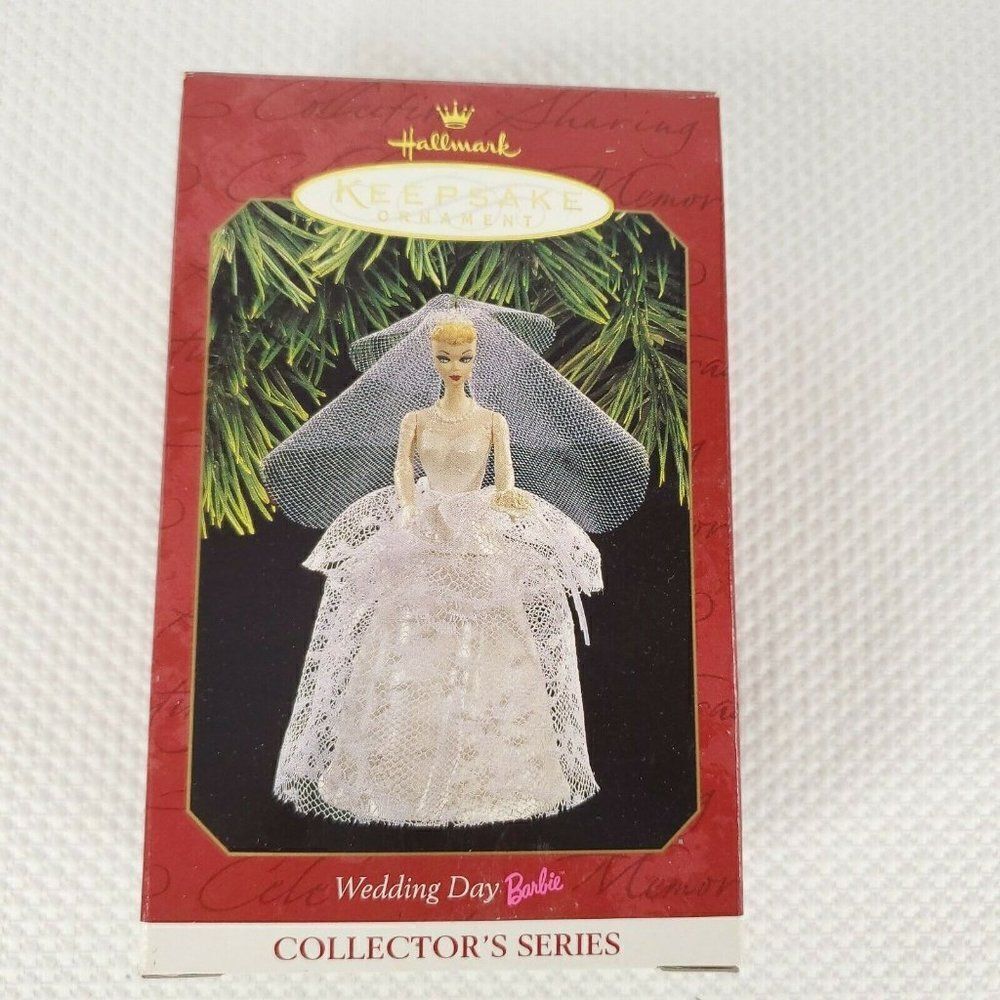 Hallmark Keepsake Ornament Collectors Series Wedding Day Barbie 1997 Number 4